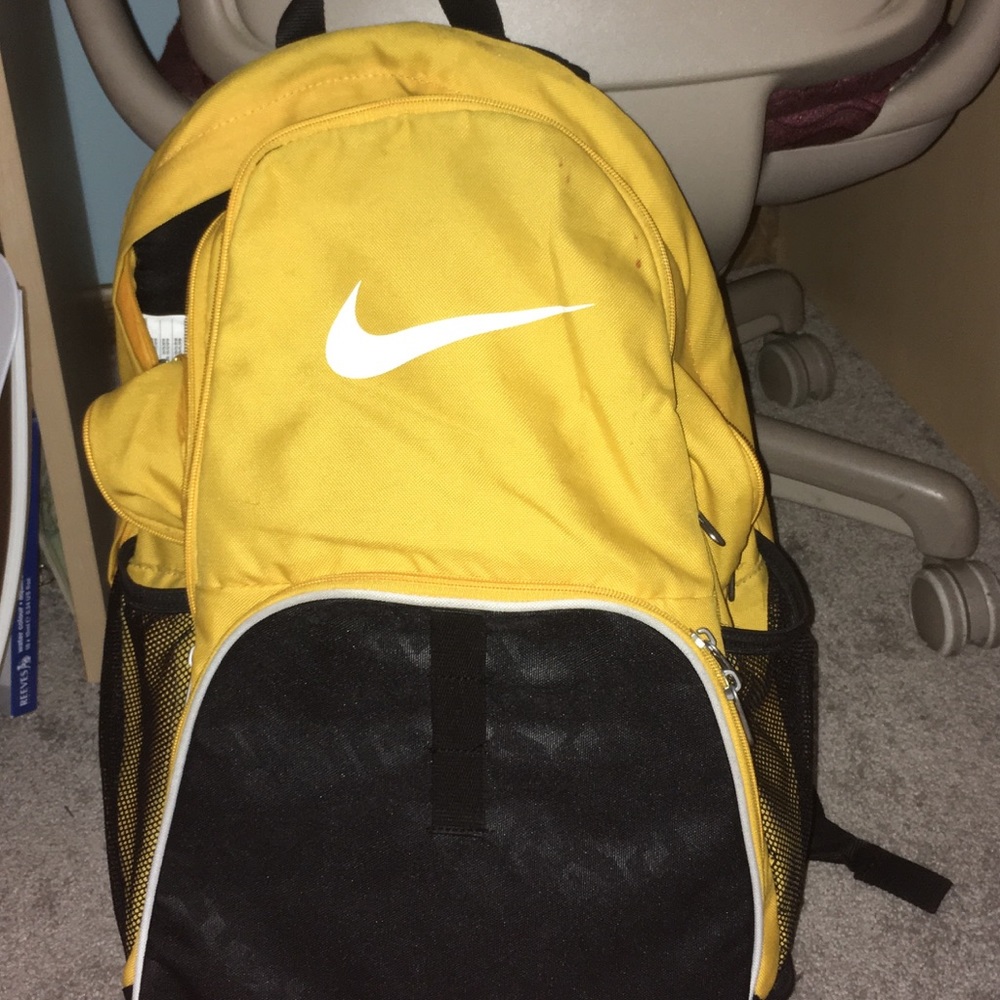 Nike Yellow backpack ON HOLD.